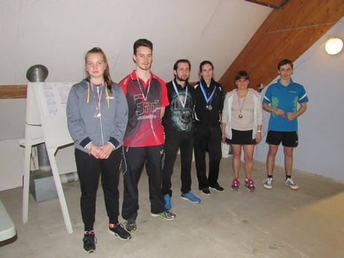 Podium Doubles mixtes