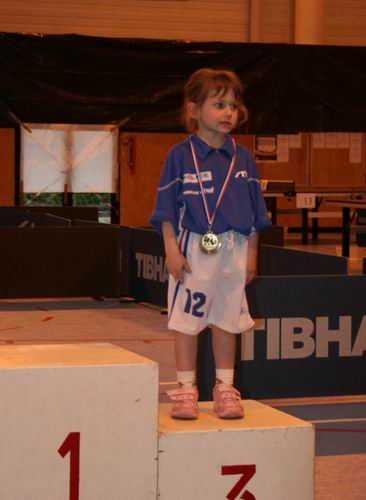 Podium 2003 Filles: Coralie LIOCHON