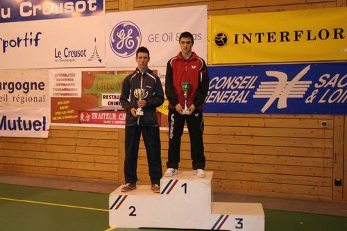 Le Podium en catgorie M18