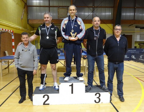 Le podium en Vtrans 1 Messieurs