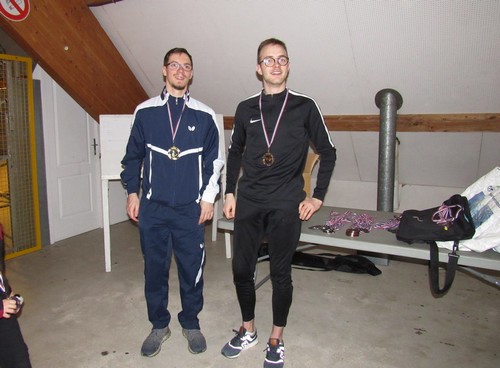 Podium Doubles Messieurs Toutes Series